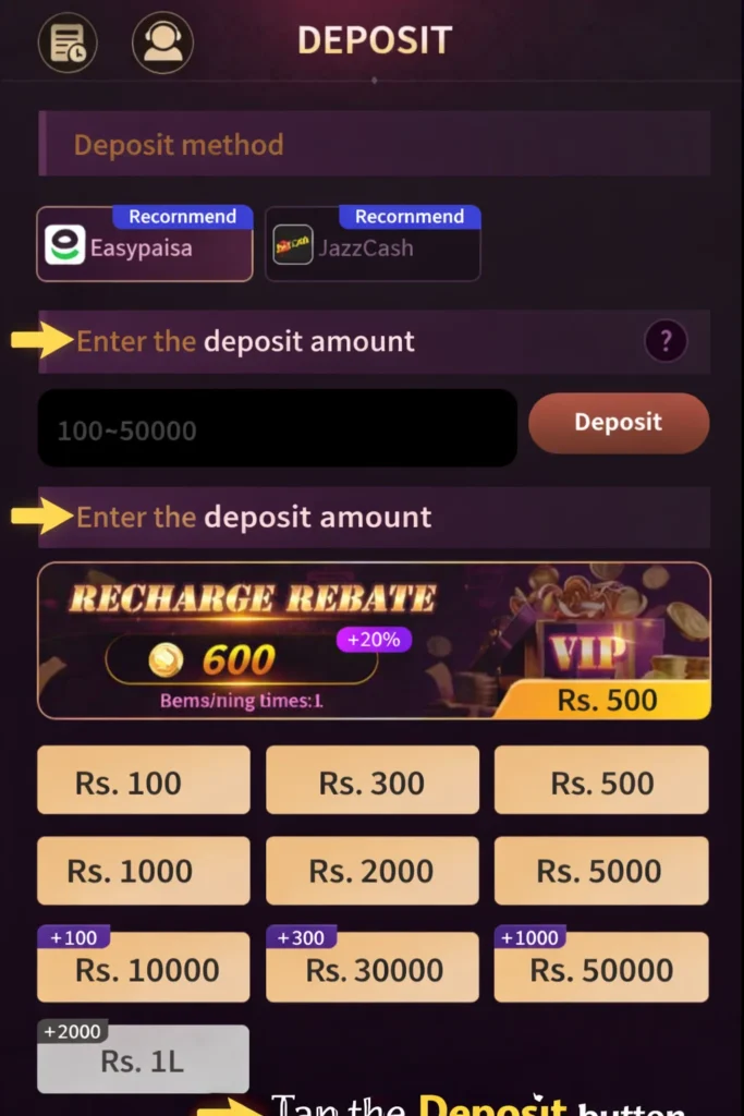 Royal X Casino Deposit